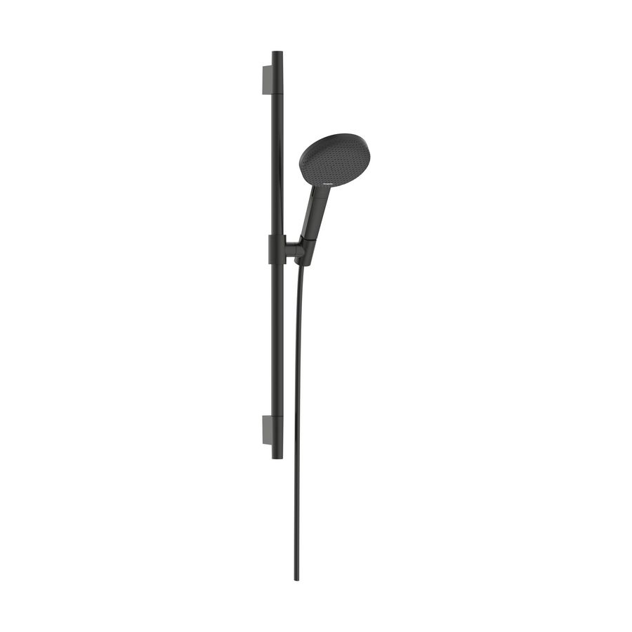 Doucheset Raindance Alive Select S 125 3 straalsoorten 65cm Brushed Black Chrome