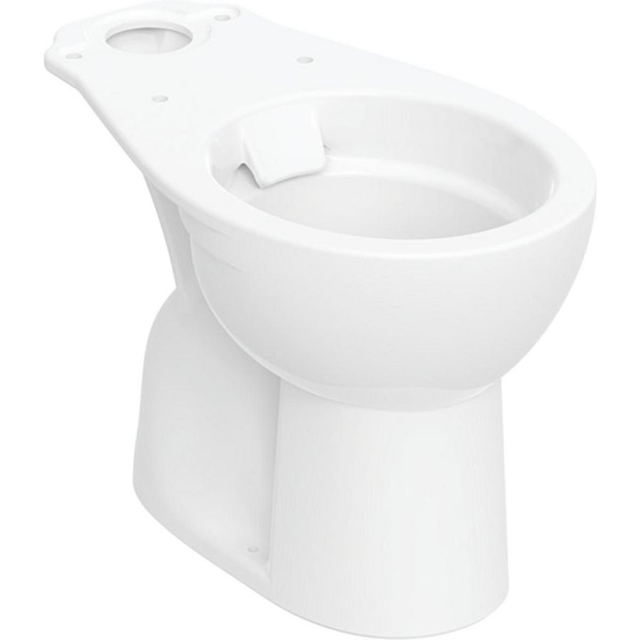 BASTIA closet tbv duoblok AO. diepspoel rimfree wit (excl. zitting / reservoir)