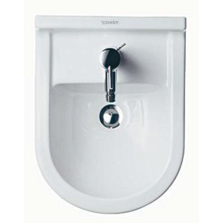 Starck 3 Wandbidet 540mm wit kr.vlak 1kr.gat OL