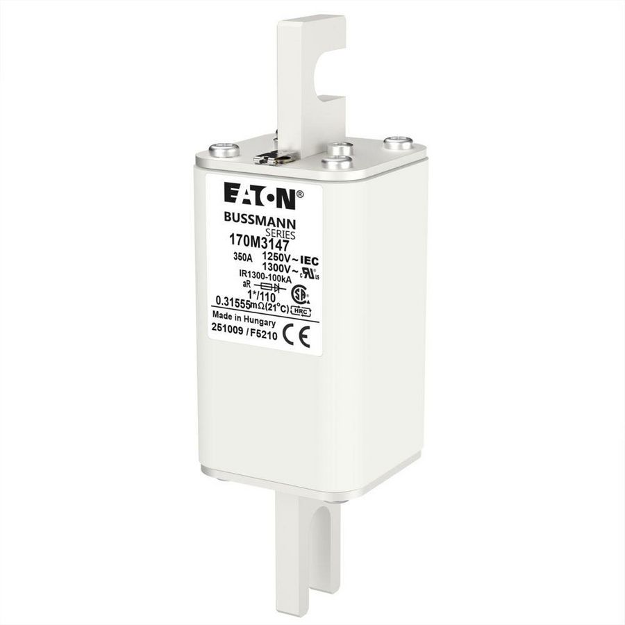 Zekering h. snelheid 350A AC 1250V 100kA compact 1 45 VVE=6