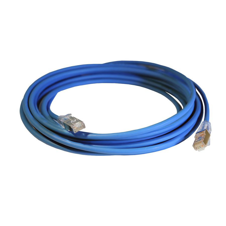 Patchkabel RJ45 HD Cat. C6 F/UTP blauw 5m.