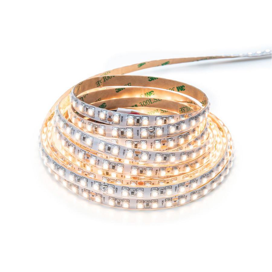 LED strip 24V 120LED/mtr. 3528 IP65 3000K CRI >90 L=5mtr.