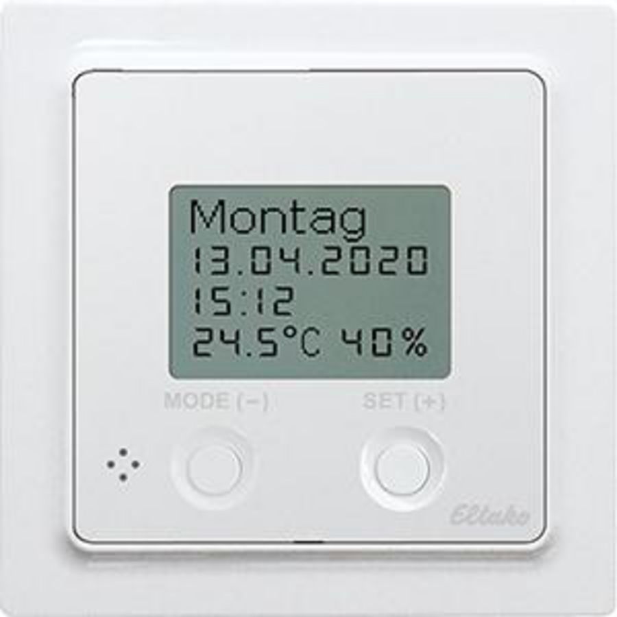 Draadloze EnOcean temperatuur-&luchtvochtigheidssensor m.