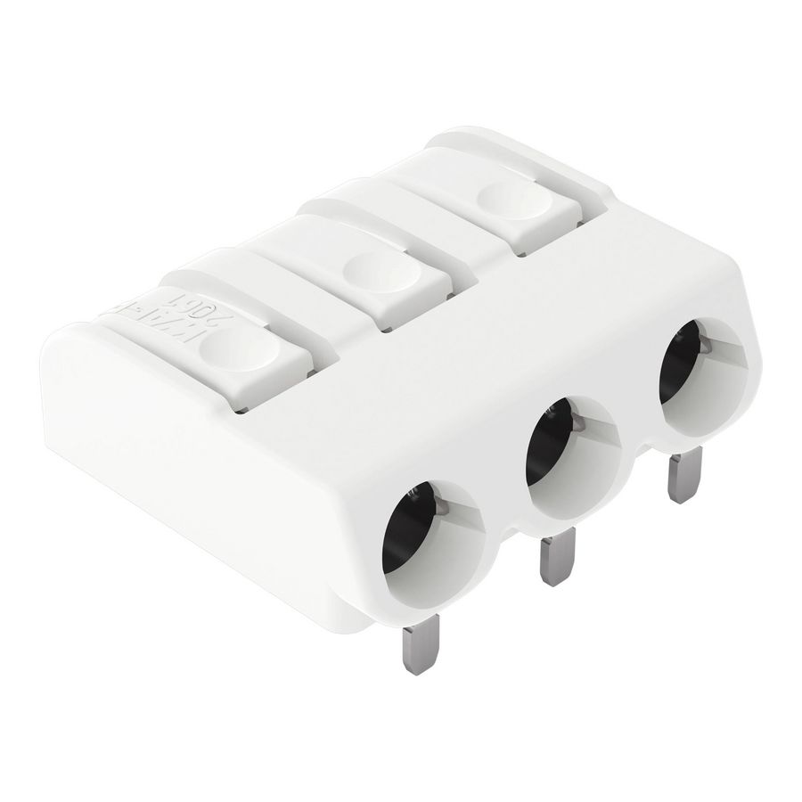 THR-printklem Drukknop 1,5mm² wit 2061-1603/998-404 VVE=320