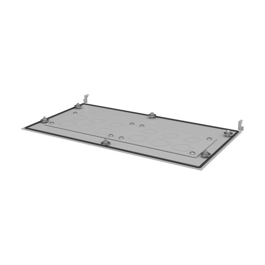 Kabelinvoerplaat (2x F3A uitsparing) voor outdoor verdeelkas