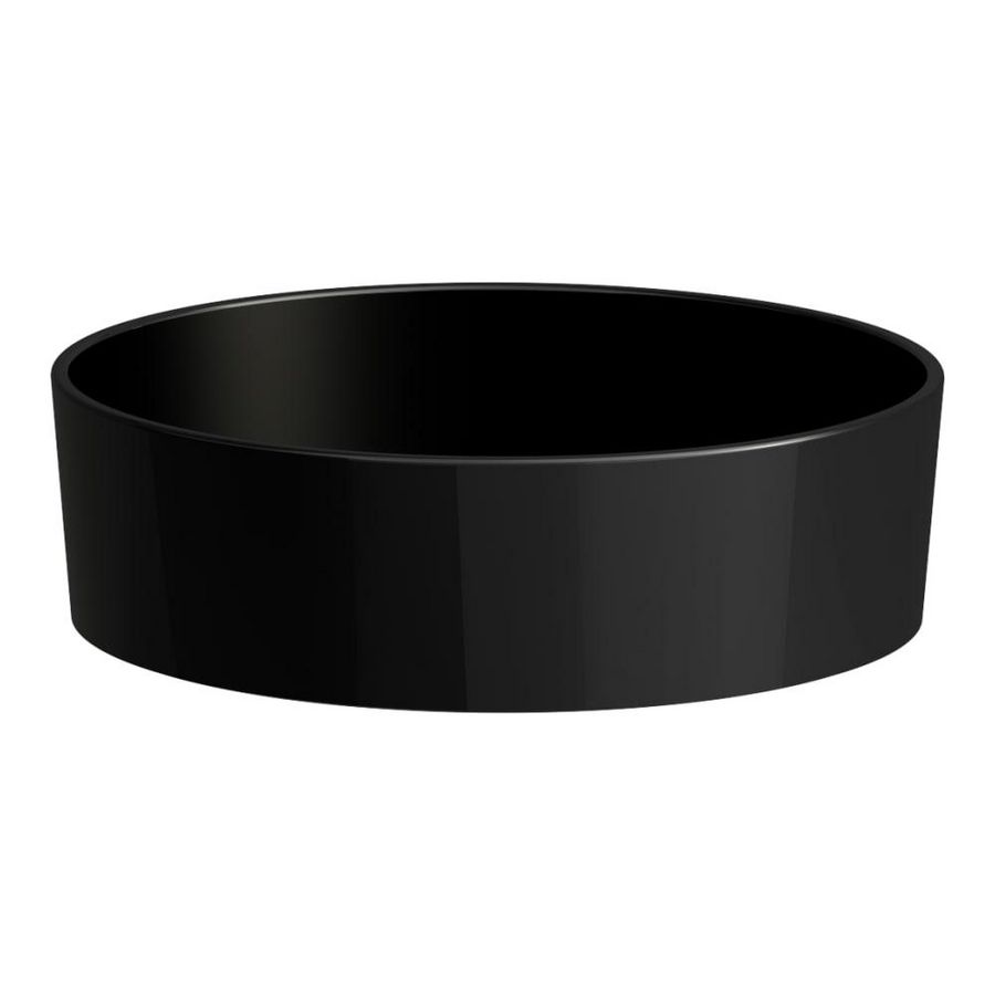 Waskom sAPhirkeramik 420 zonder kraangat glossy black