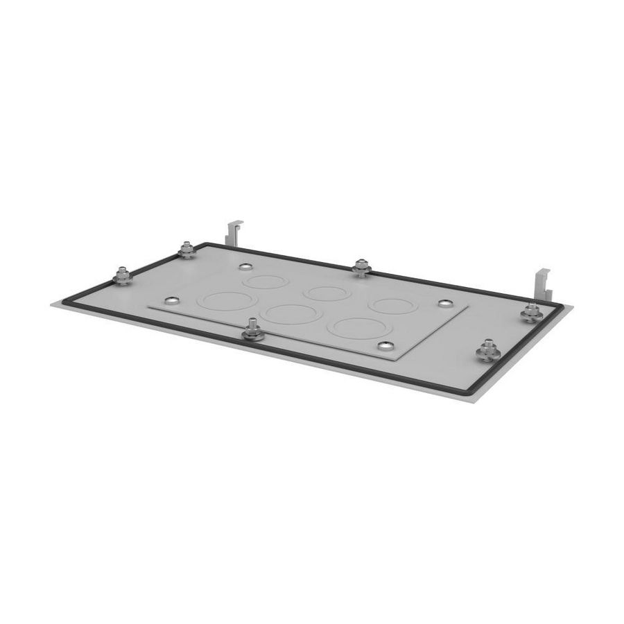 Kabelinvoerplaat (1x F3A uitsparing) voor outdoor verdeelkas