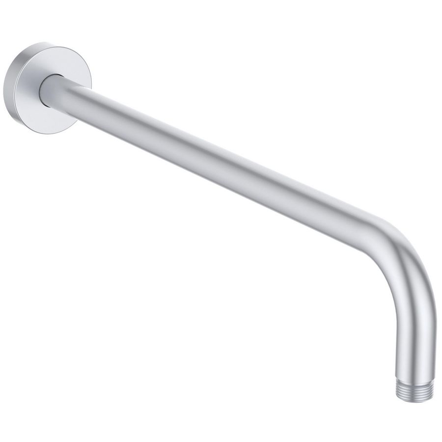Wandbevestiging 40cm hoofddouche silver Idealrain