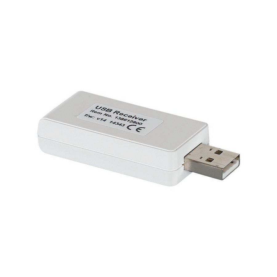 USB ontvanger voor max. 5 temeratuursensoren