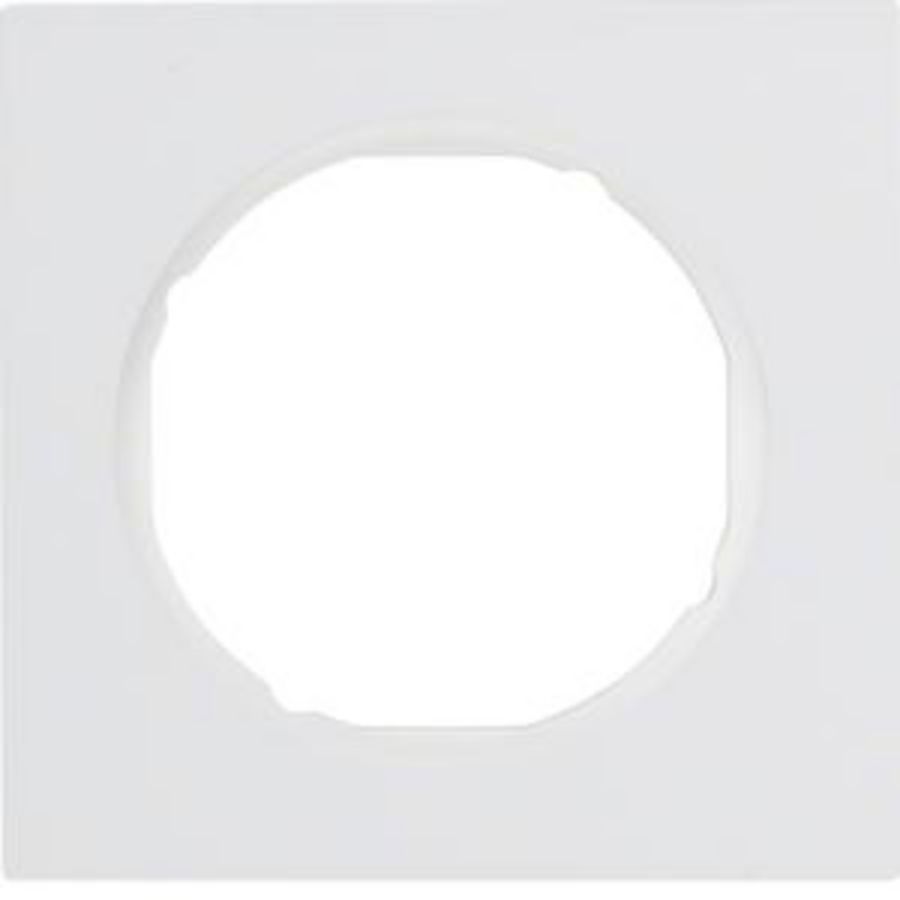 Afdekraam 1-v berker R.3 polar wit glans