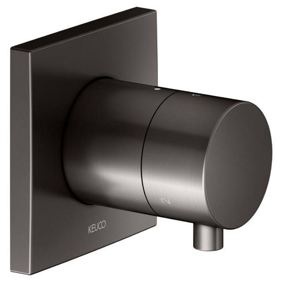 3-weg omstelventiel UP DN15 IXMO Comfort/ vierkant titaanzw