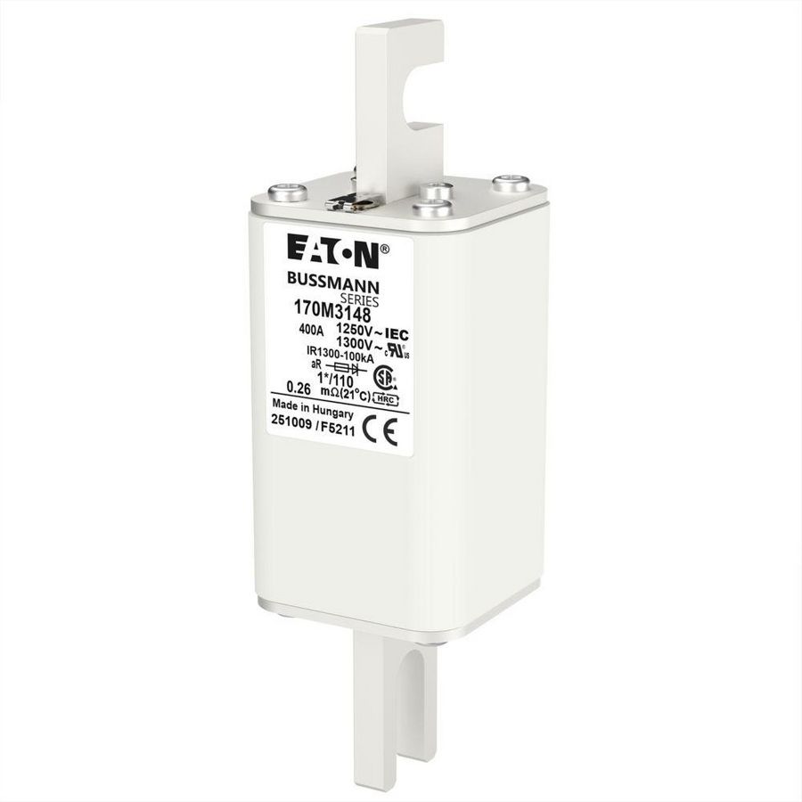 Zekering h. snelheid 400A AC 1250V 100kA compact 1 45 VVE=6