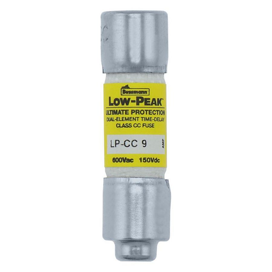 Zekering laagsp. 9A AC 600V 10x38 CC UL traag afke VVE=10