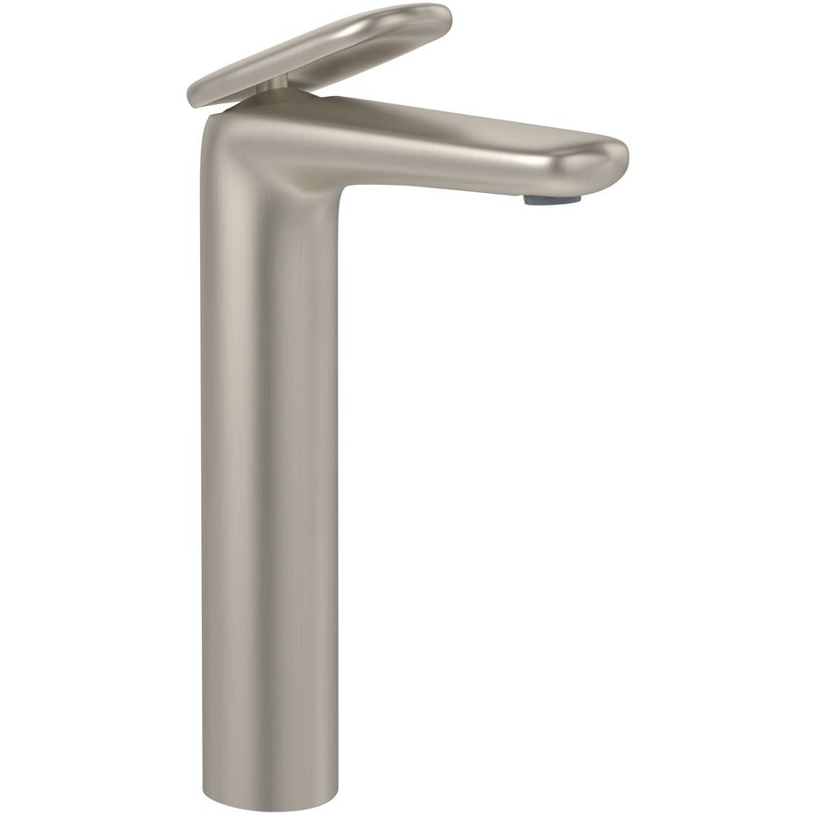 Eengreeps wastafelkraan verhoogd Antao Brushed Nickel Matt