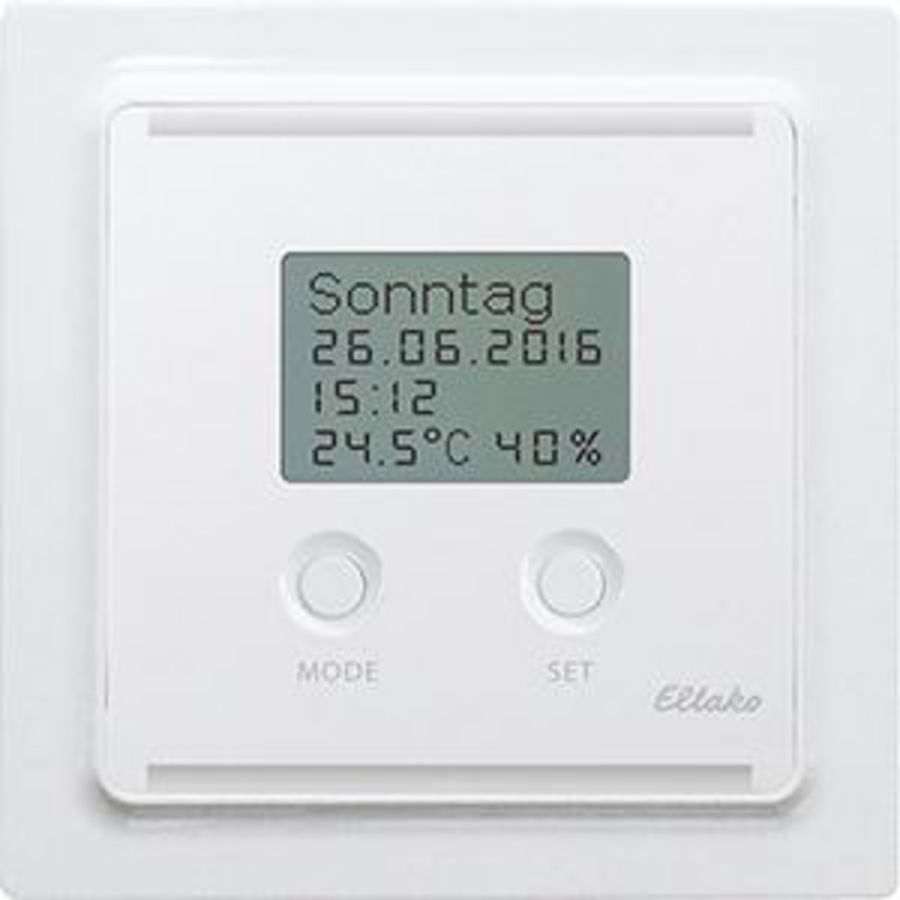 Draadloze EnOcean temperatuur-&luchtvochtigheidssensor m.