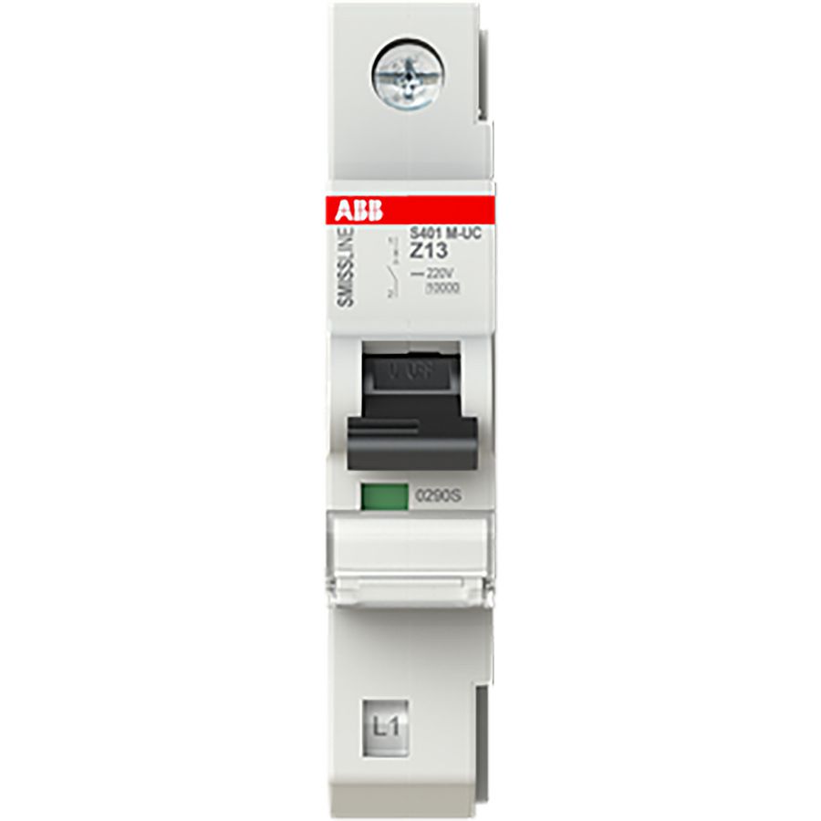 Installatieautomaat 1-polig UC-Z-karakteristiek 13A 10kA