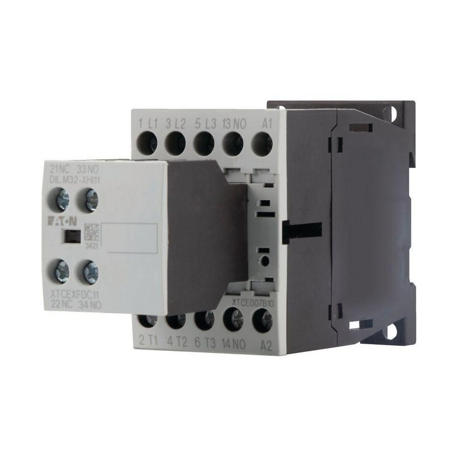 Magneetschakelaar DILM7-21(230V50HZ,240V60HZ) 3kW 2m 1v