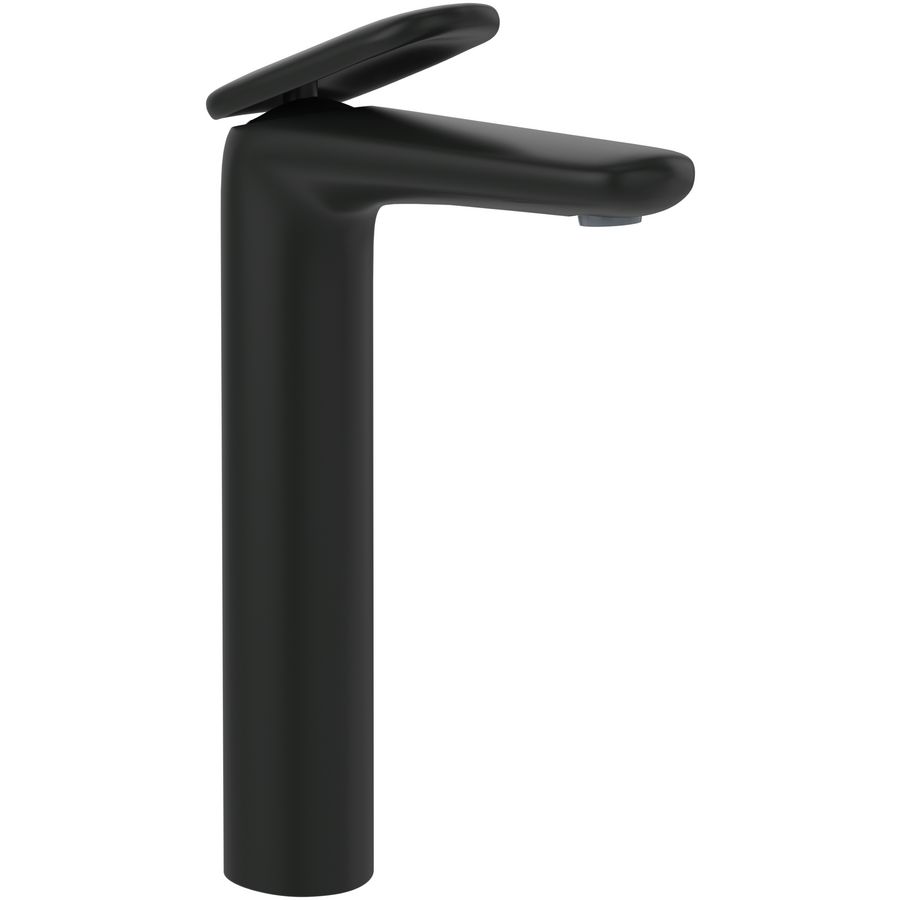 Eengreeps wastafelkraan verhoogd Antao Matt Black