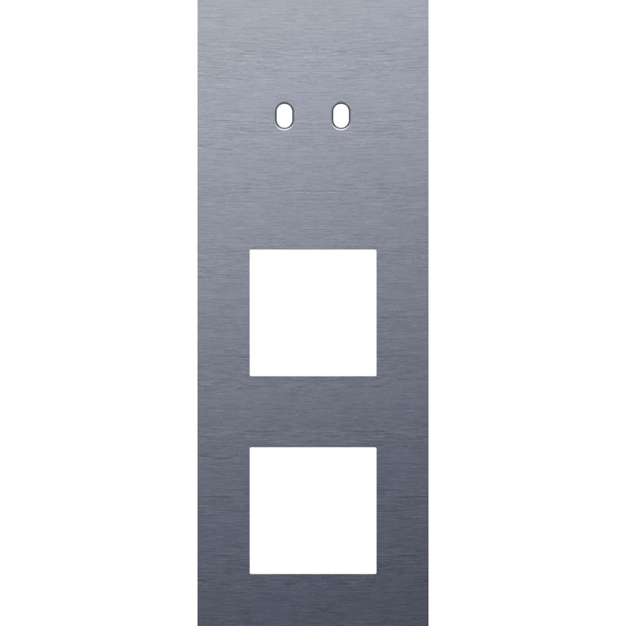 Afdekplaat 3-voud vertic. 71mm centerafst 226-57956