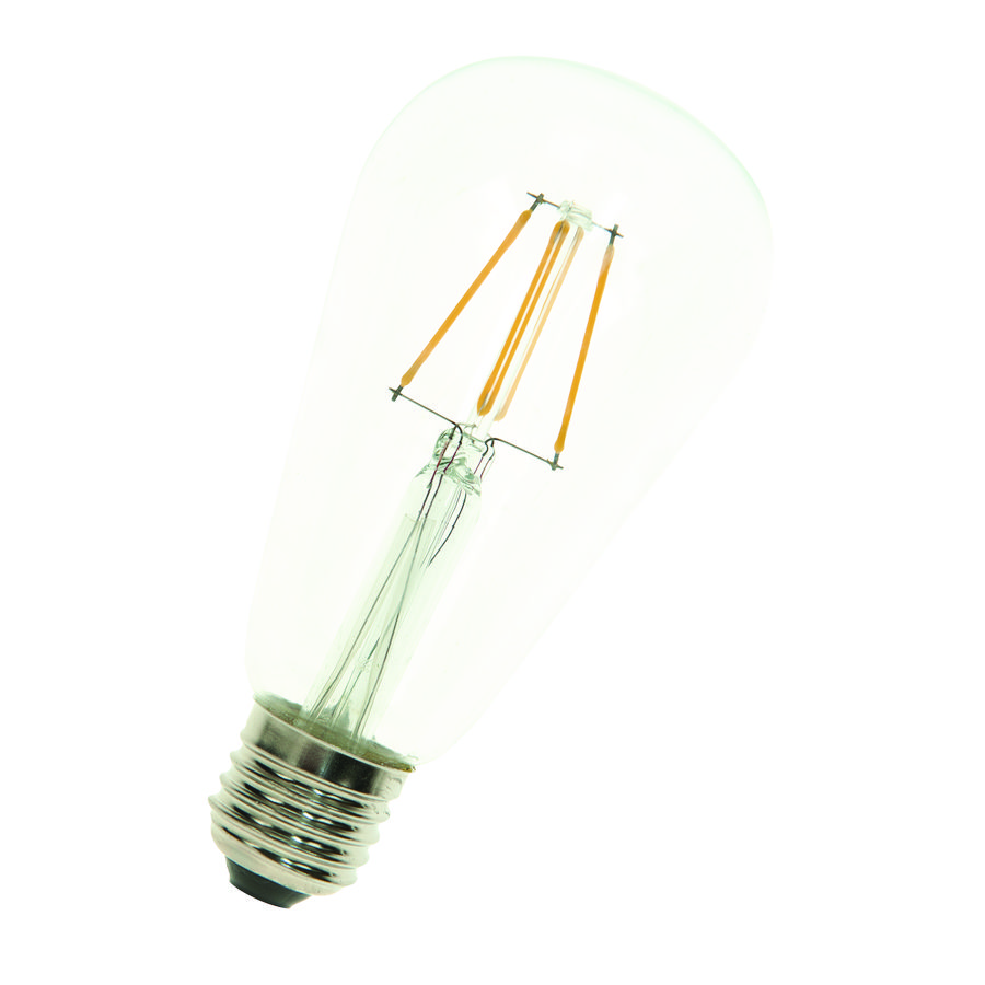 LED-lamp ST64 CL FIL E27 4W (39W) 450lm 827 helder