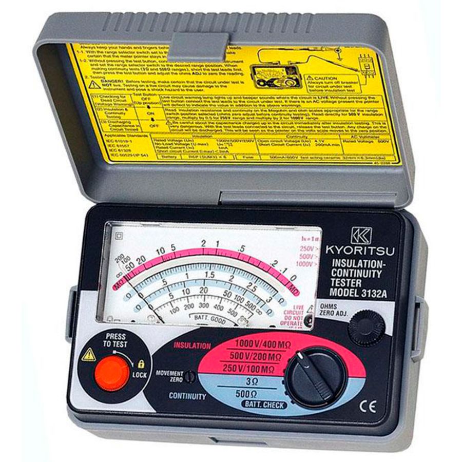 Compacte Analoge Isolatieweerstandmeter