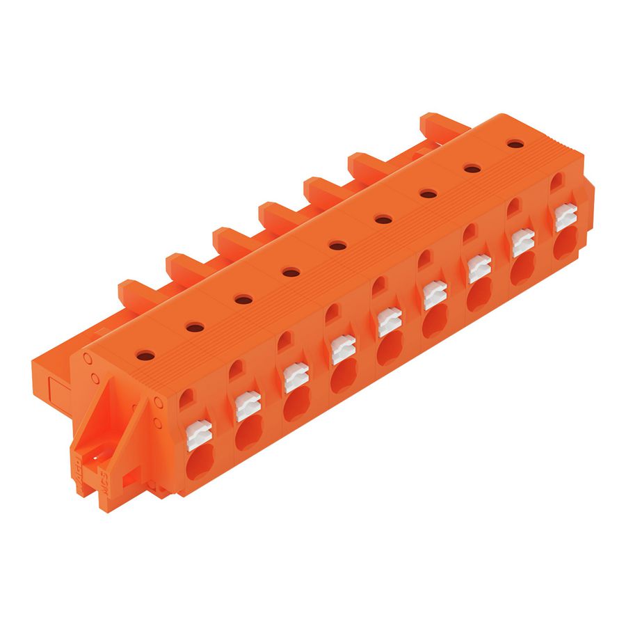 1-draads FE steker Druk oranje 2231-709/031-000 VVE=25
