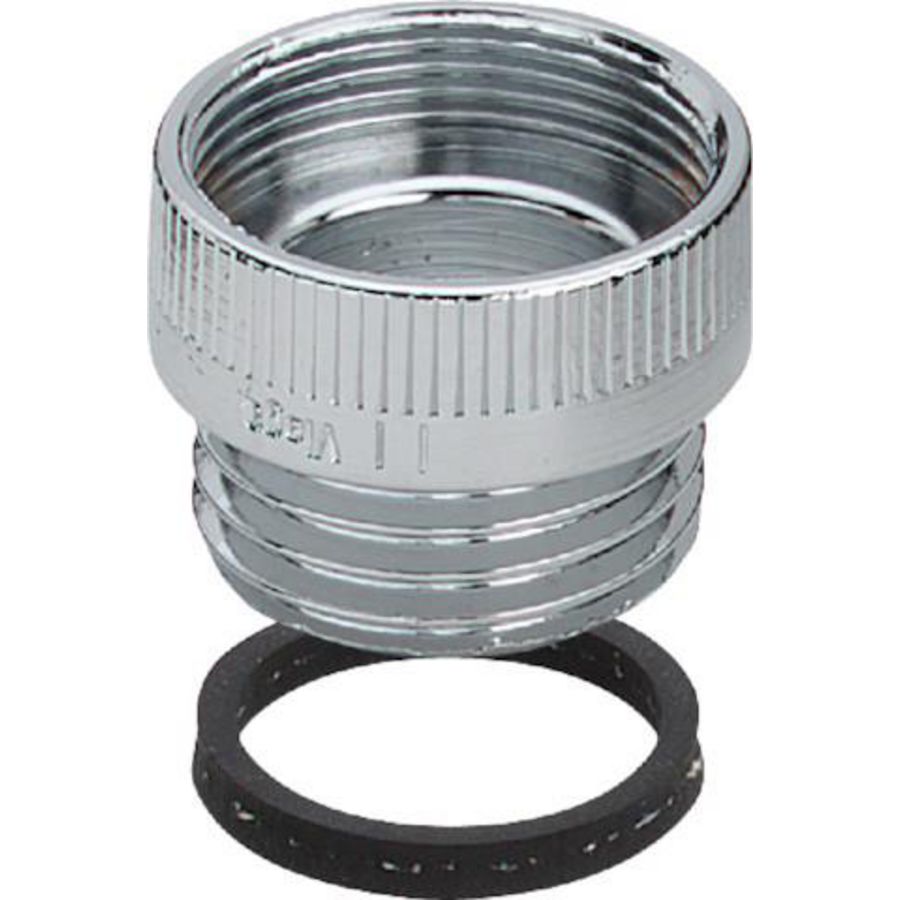 Overgangsstuk M22x1x3/4 brons/verchroomd VVE=10