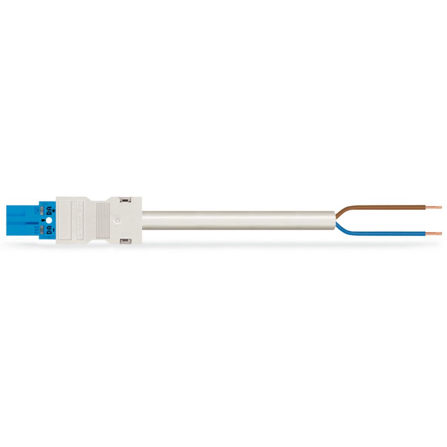 Geconf.aansluitkabel Eca Steker/open einde 771-8982/206-102