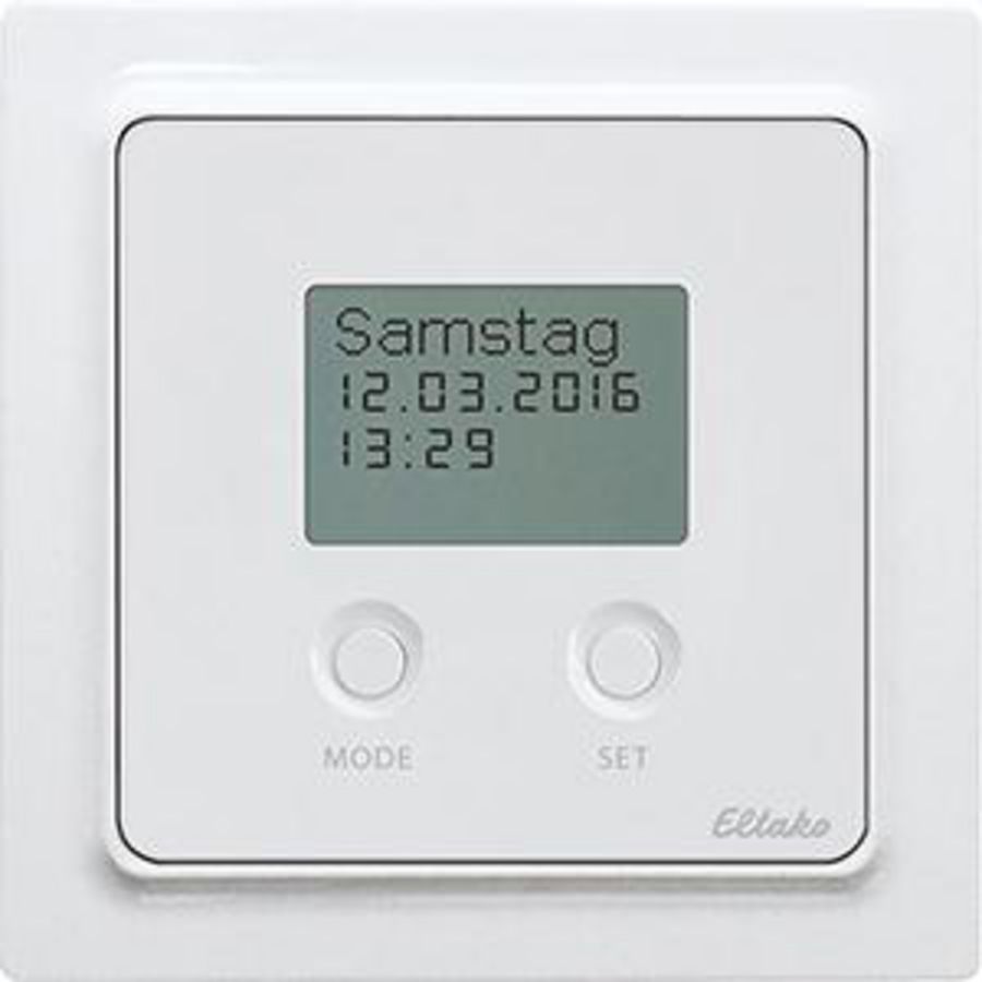 Draadloze EnOcean tijdschakelaar m. display,8-kanaals,E-Desi