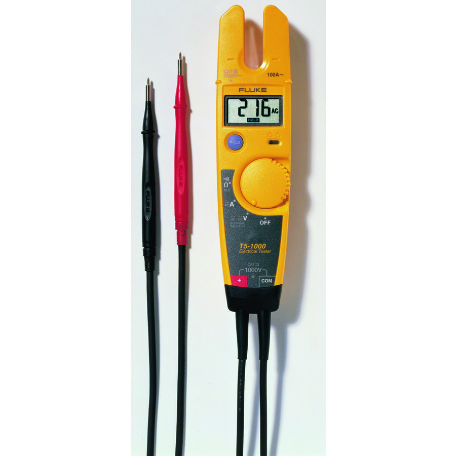 Spannings- doorbel- en stroomtester+ bereik 1000 V