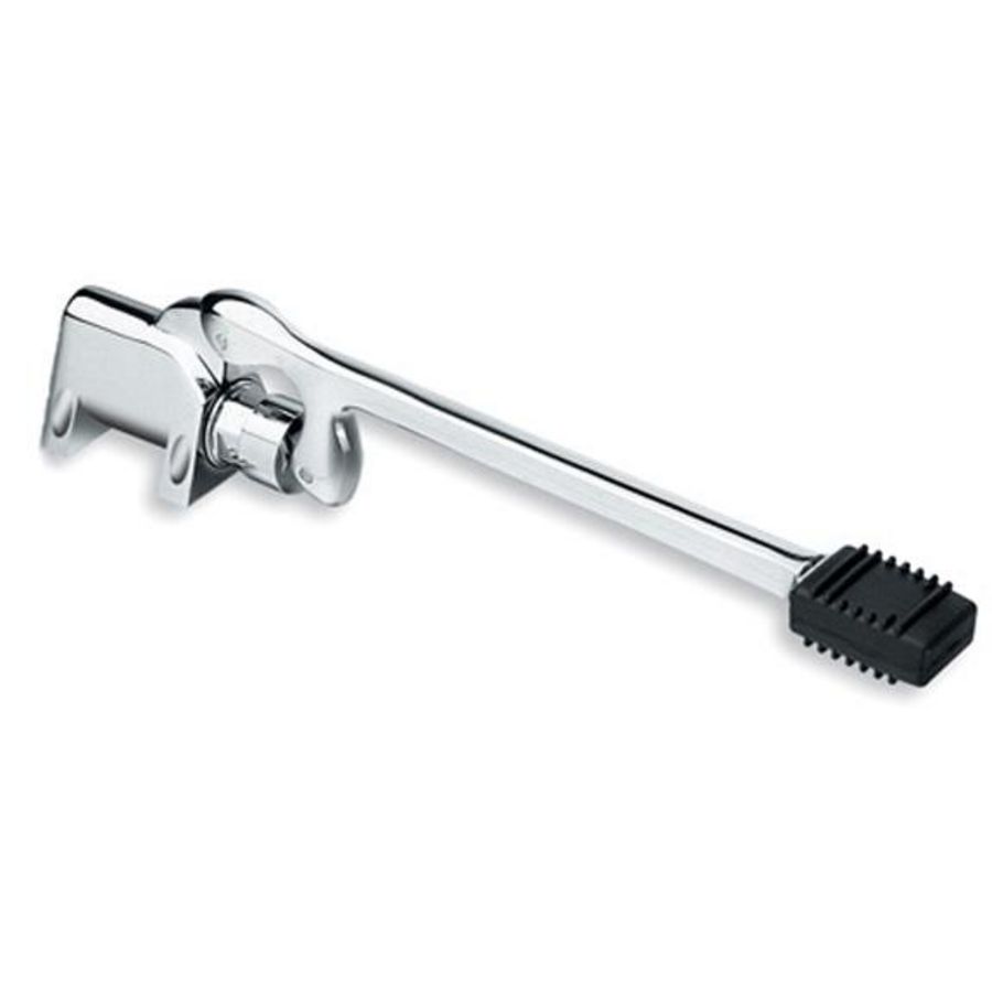 Pedaalkraan 1/2omstelbaar voor wand of vloer chroom zelfs