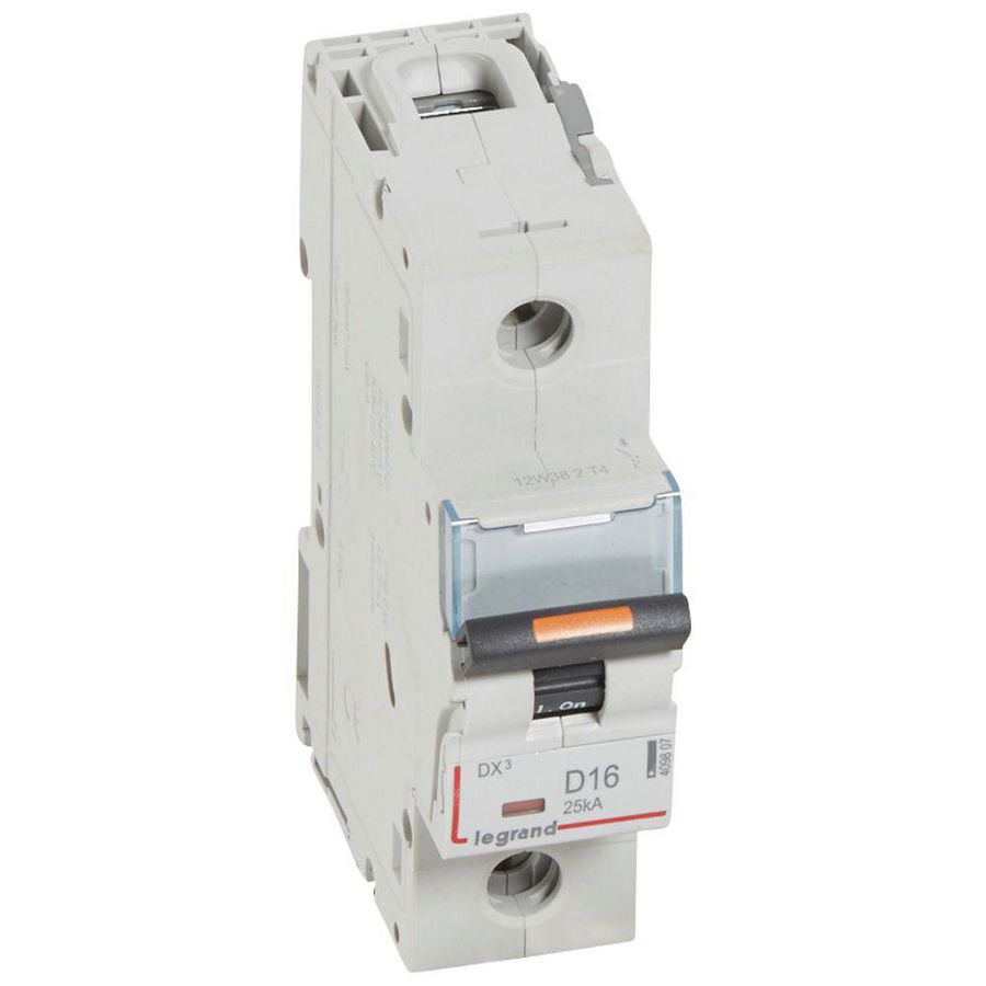 Installatieautomaat 1-polig D-karakteristiek 16A 25kA DX³ DIN