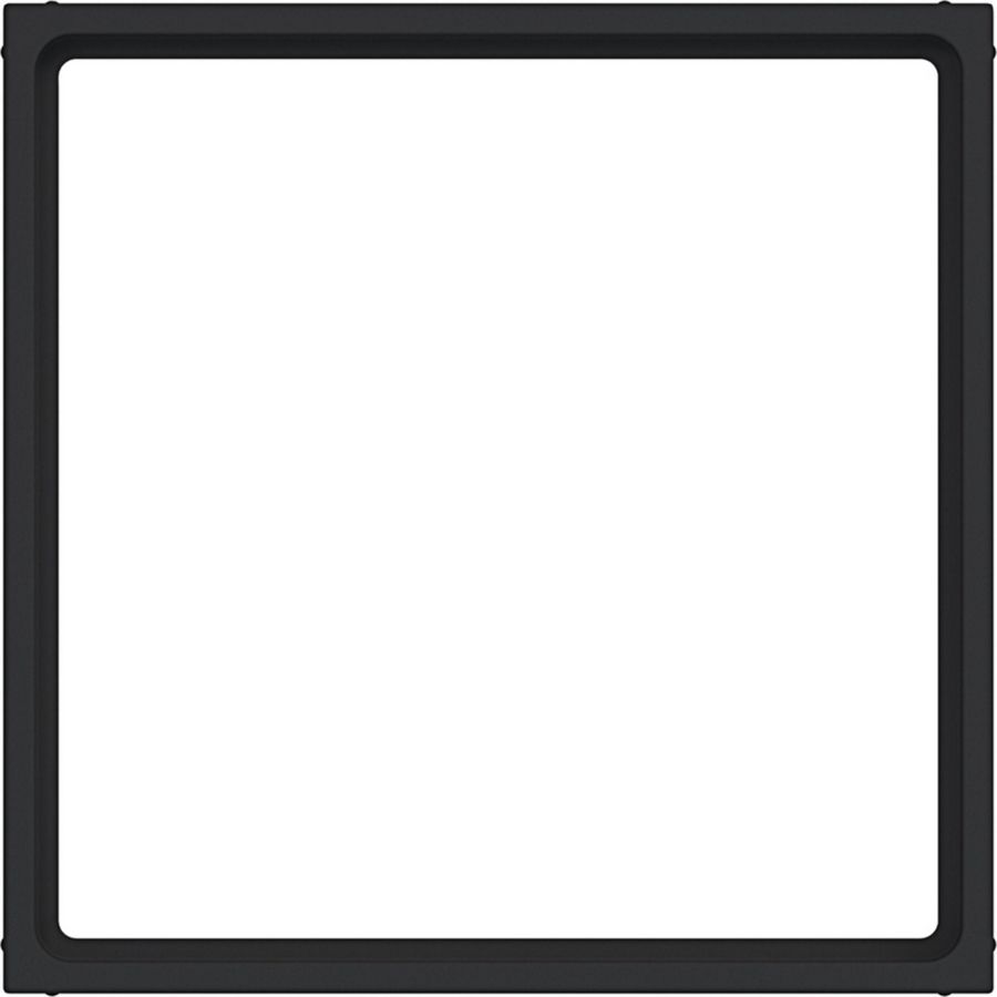 Tussenring voor centraalplaat 51 x 51 mm A.x/C.x nachtzwart