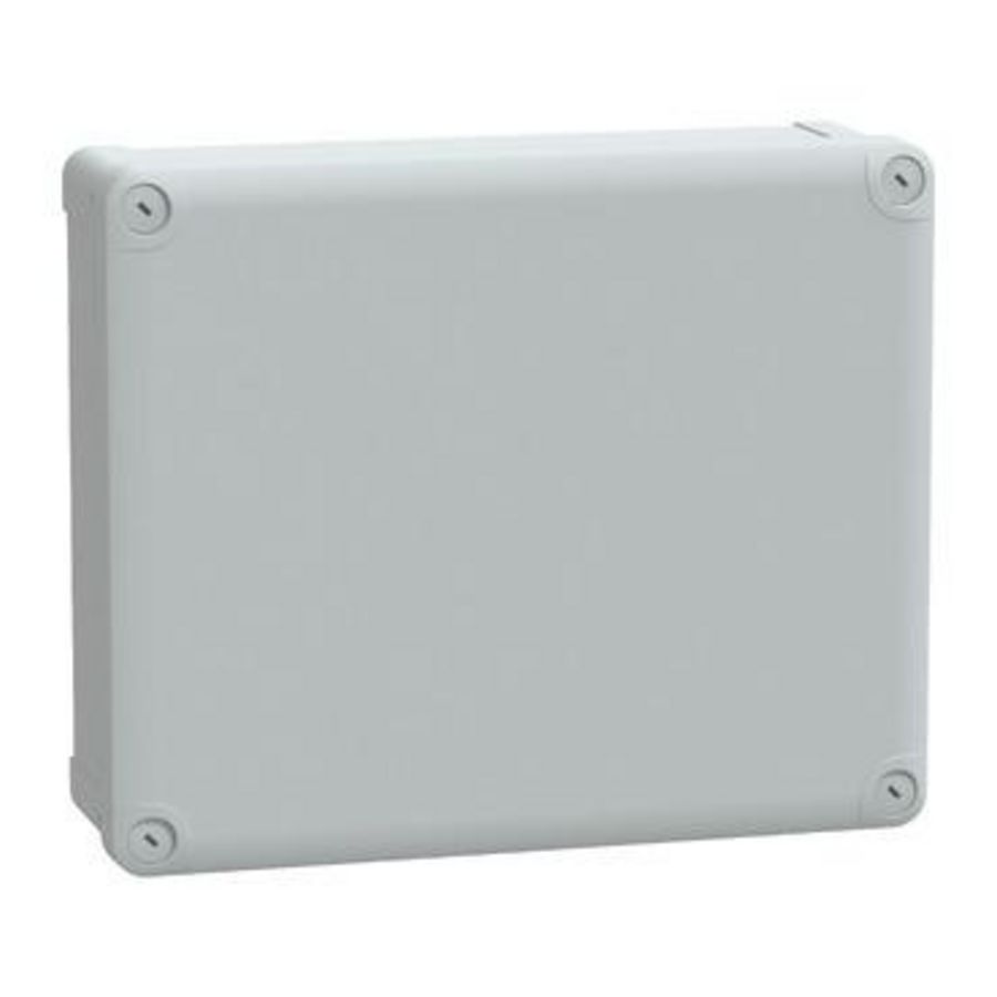 PC kast Int 275x225x80mm Ext 291x241x88mm IP66 / IK08 H20