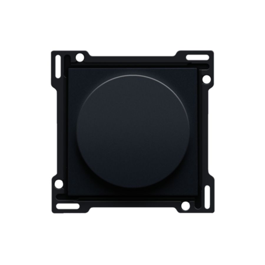 Afwerkingsset op/neer draaischakelaar black coated