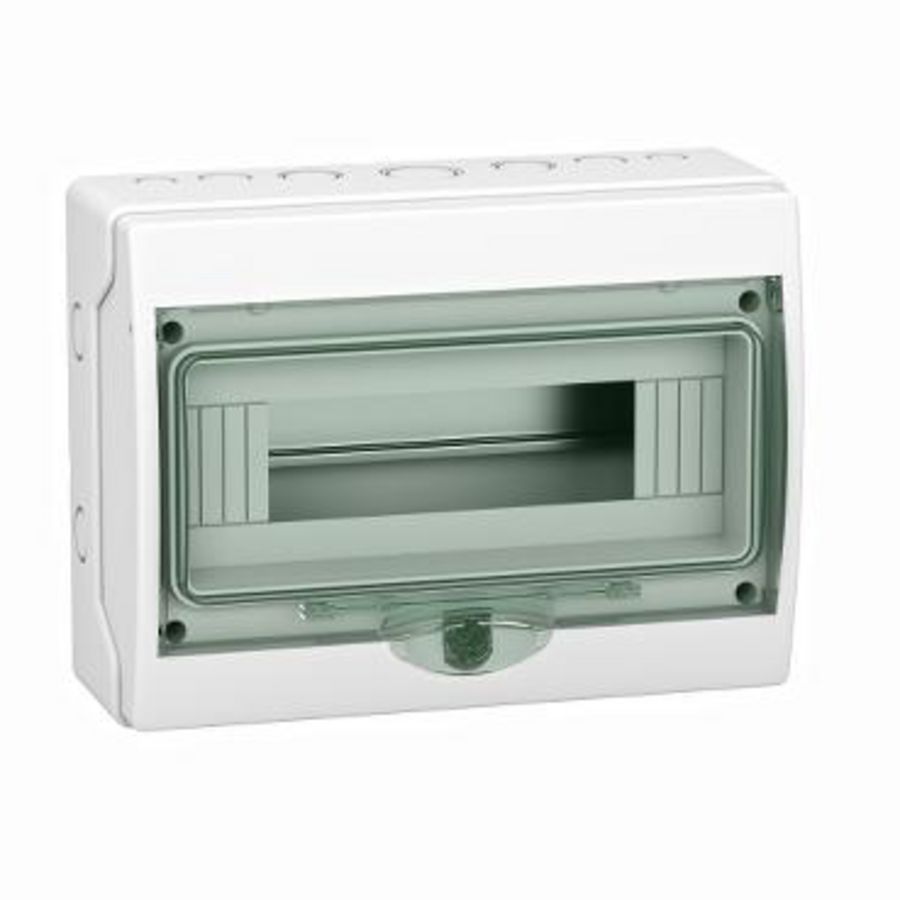 Mini verdeler DINrail componenten 1x12 modulen aarde en