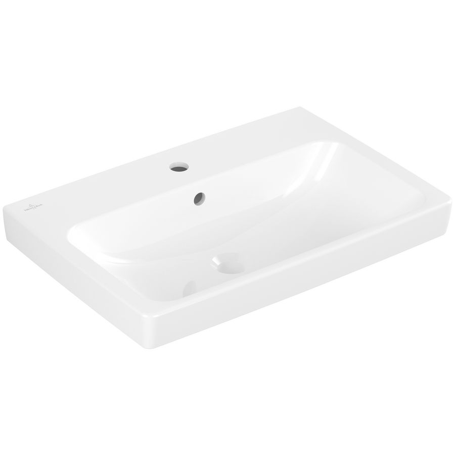 Wastafel Architectura 650x445mm W.Alp AB CeramicPlus 4A87KGT2