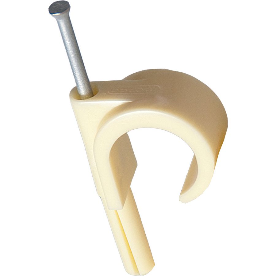 Doos a 100st. Plugclip nagel 19/22mm creme