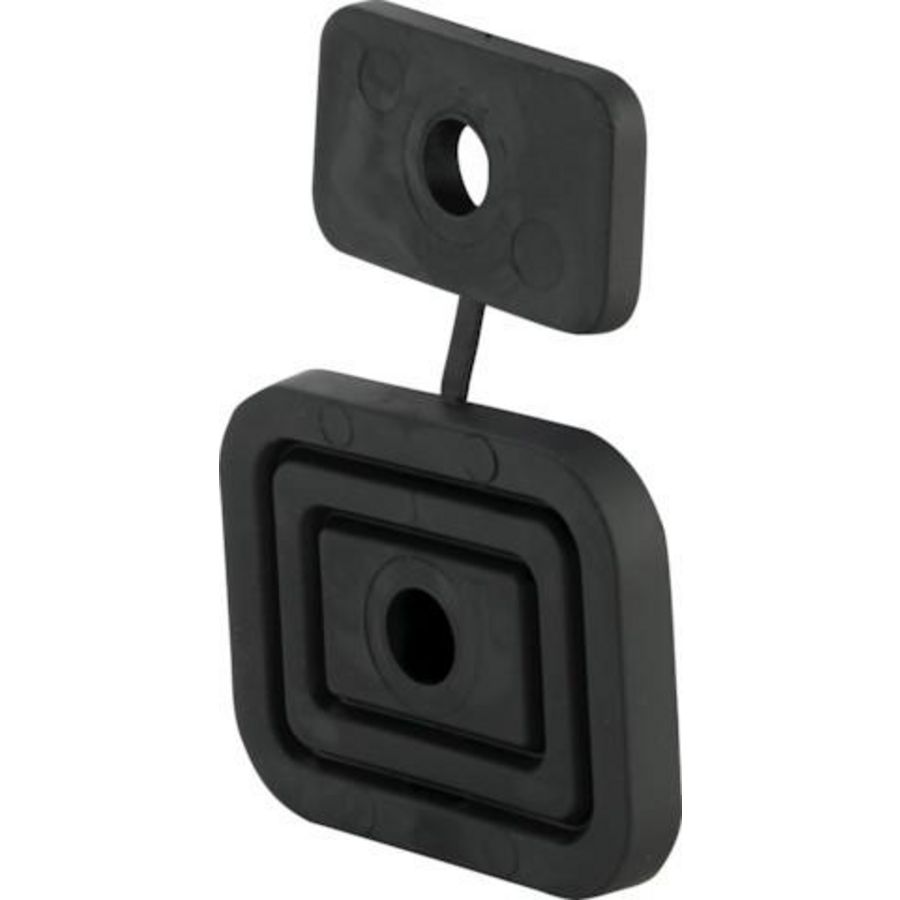 Geluidsisolatieset 50x40 rubber/zwart