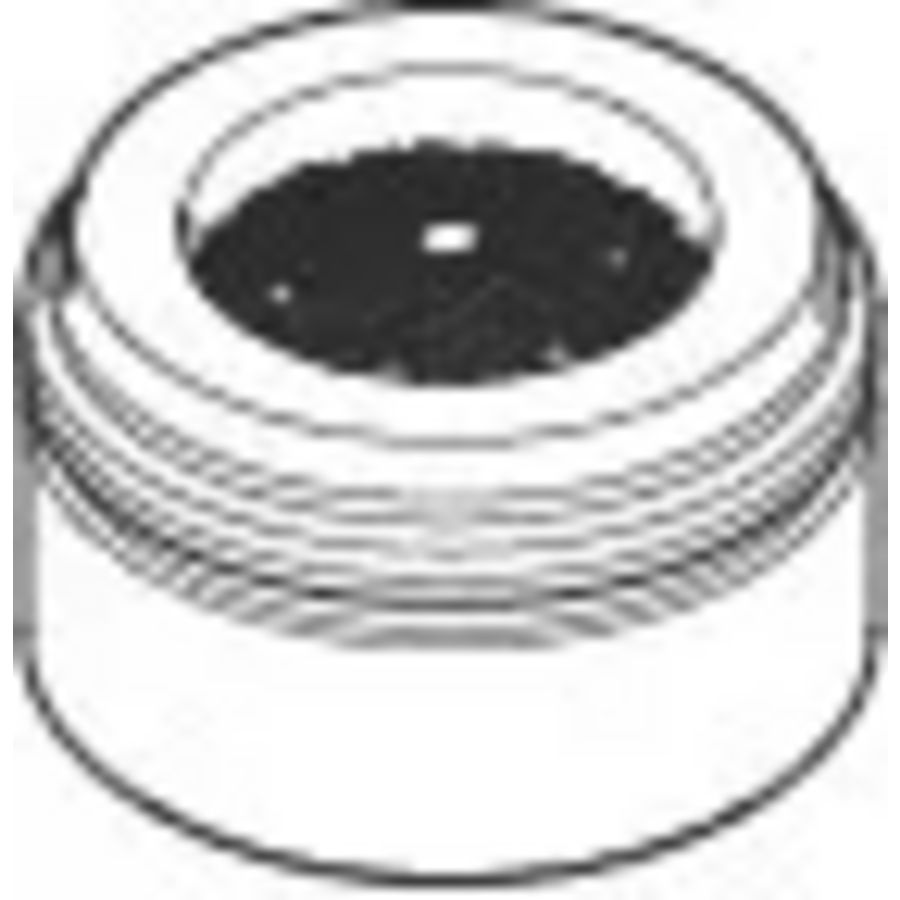 Perlator Messing gebors. (23kt Goud)