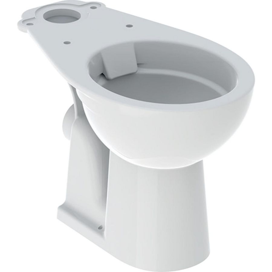 BASTIA closet tbv duoblok PK.diepspoel rimfree wit (excl. zitting / reservoir)