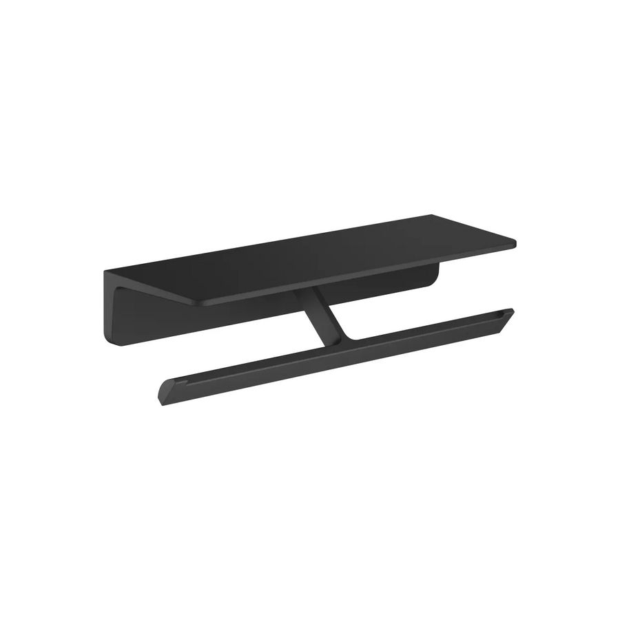 Closetrolhouder-Mat Zwart