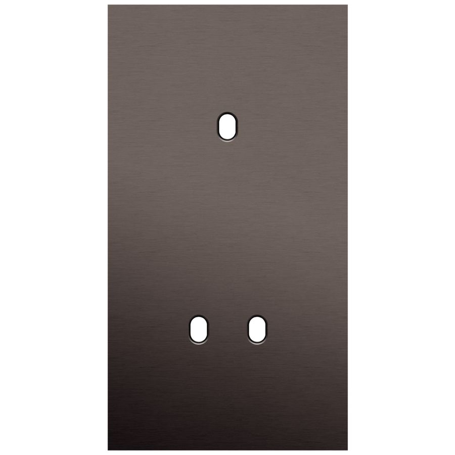 2-voudige afdekplaat Verticaal 71mm centerafstand voor een enkelv