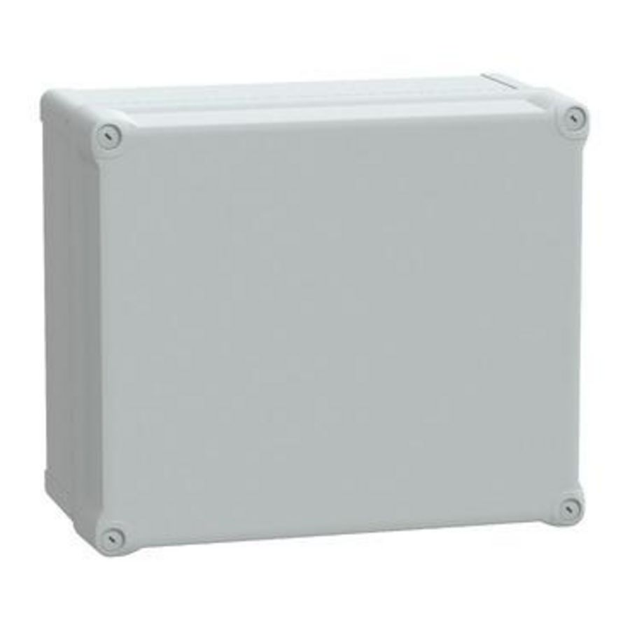 PC kast Int 325x275x160mm Ext 341x291x168mm IP66/IK08 H60