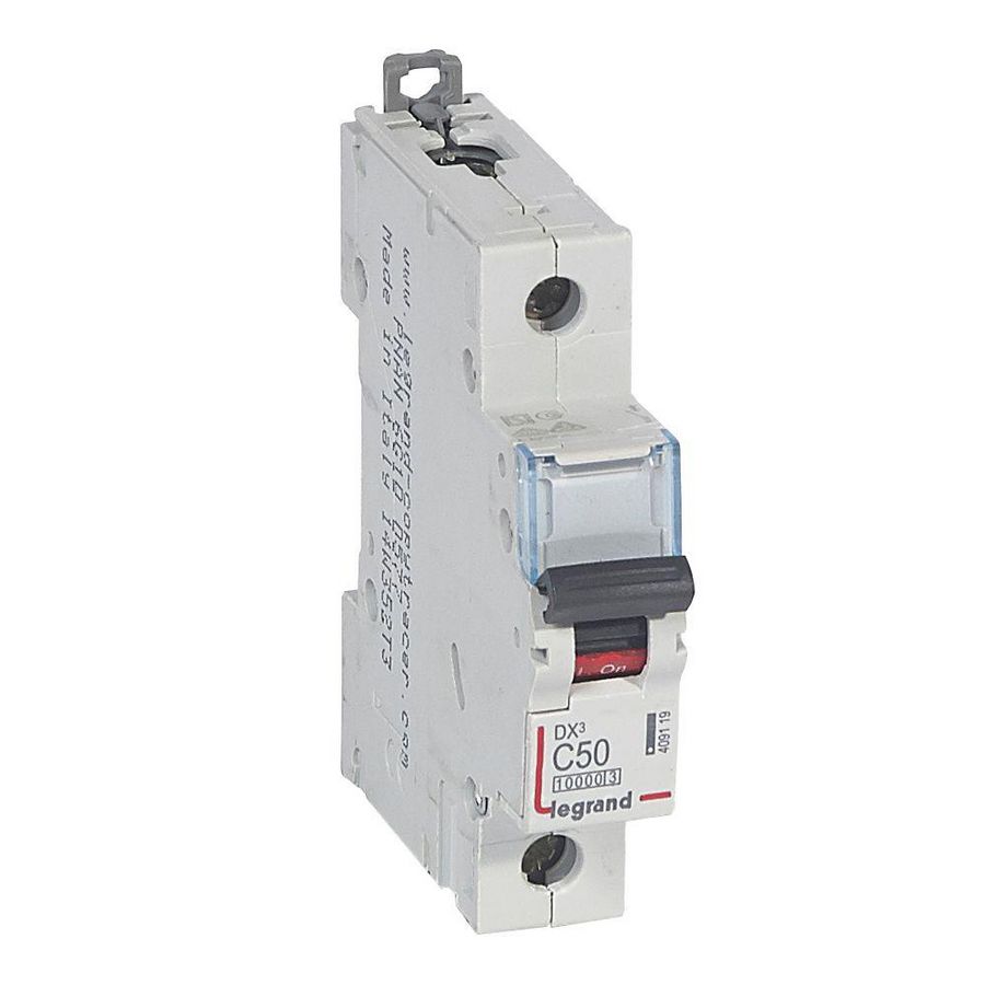 Installatieautomaat MCB DX³ 1-polig C-karakteristiek 50A 10000A