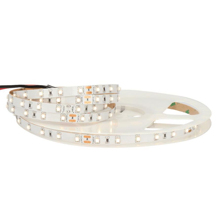 LED strip 24V 60LED/mtr. 3528 IP20 3000K CRI >90 L=5mtr.