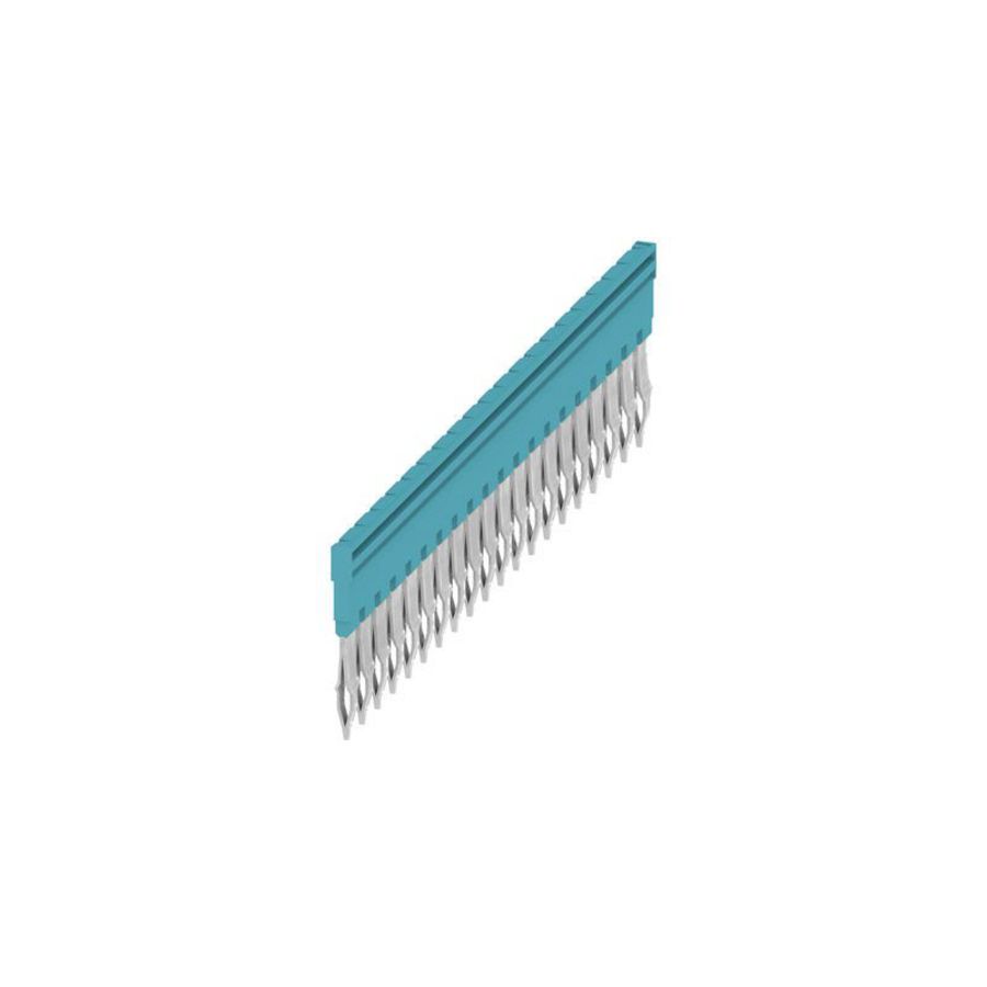 Dwarsverbinder Plugged blauw 32 A p: 10, 2810850000 VVE=20