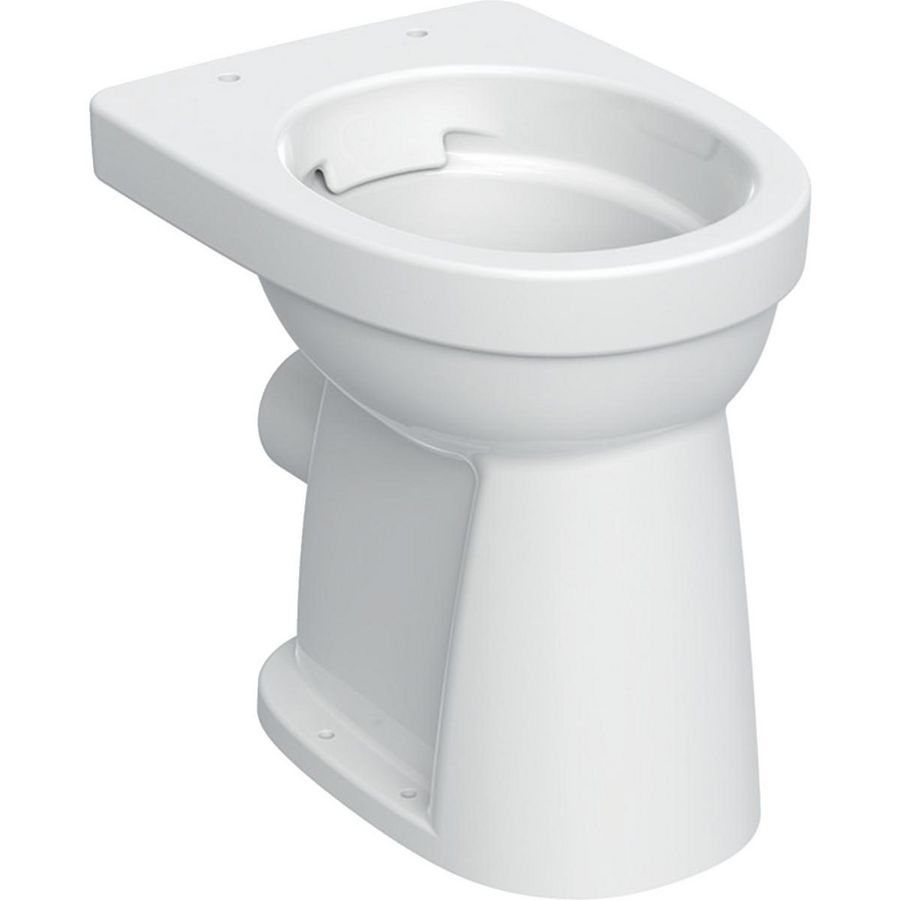 300 Comfort 93 staand closet vlakspoel PK. +6cm verhoogd Rimfree wit (excl. zitting)