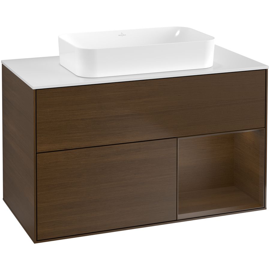 Wastafelonderkast Finion 1000x603x501mm W.Veneer G661GNGN