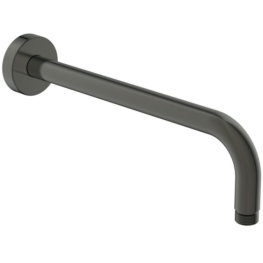 Wandbevestiging 30cm hoofddouche magnetic grey Idealrain